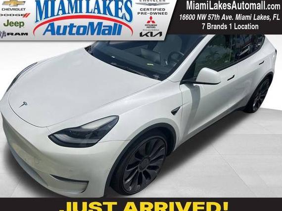 TESLA MODEL Y 2022 7SAYGDEF4NF374934 image